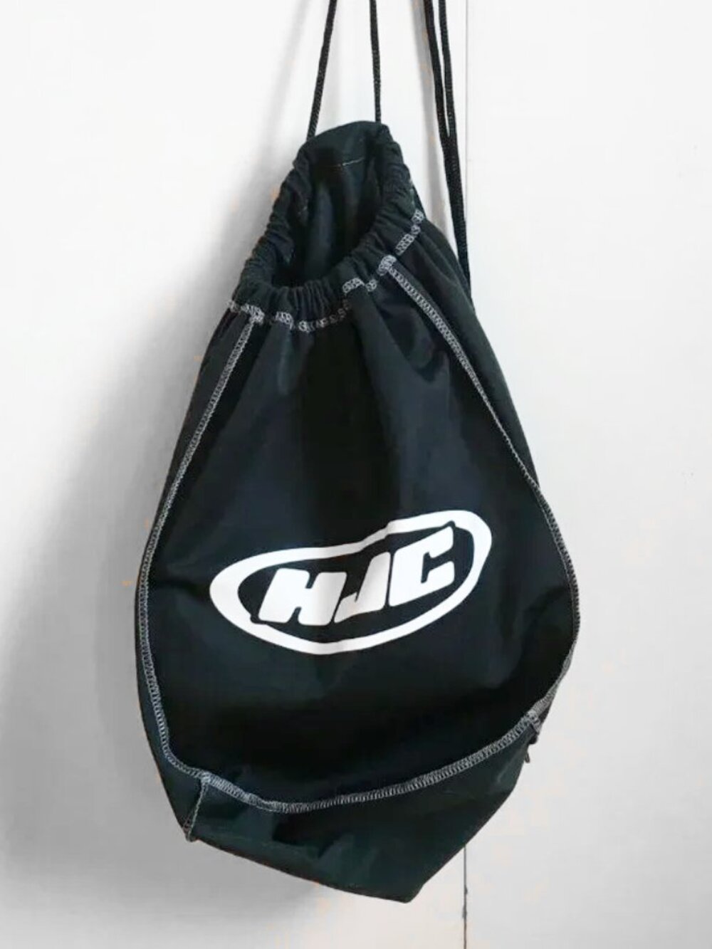 HJC Motorcycle Helmet Drawstring Backpack Sling Bag Black Sac